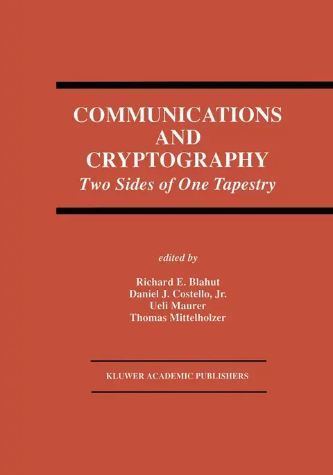 Cover of Communications and Cryptography