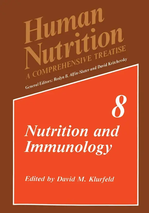 Cover of Nutrition and Immunology
