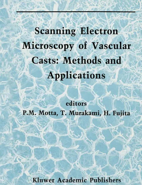 Cover of Scanning Electron Microscopy of Vascular Casts