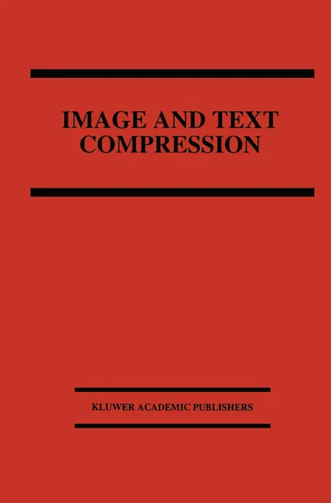 Cover of Image and Text Compression