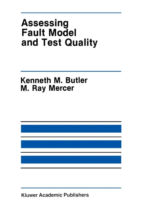 Cover of Assessing Fault Model and Test Quality
