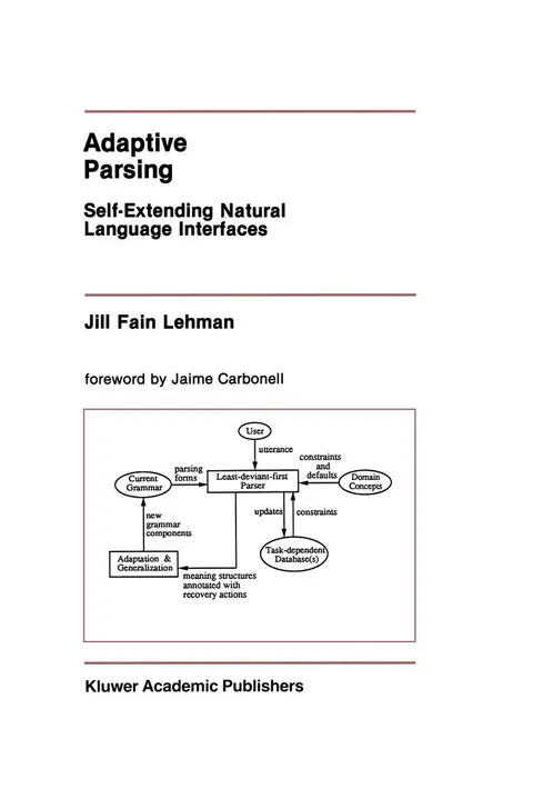 Cover of Adaptive Parsing