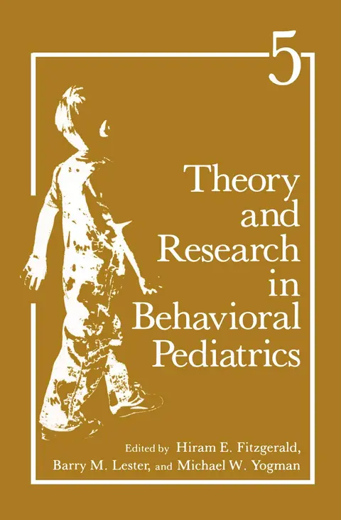 Cover of Theory and Research in Behavioral Pediatrics