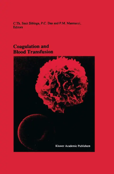 Cover of Coagulation and Blood Transfusion