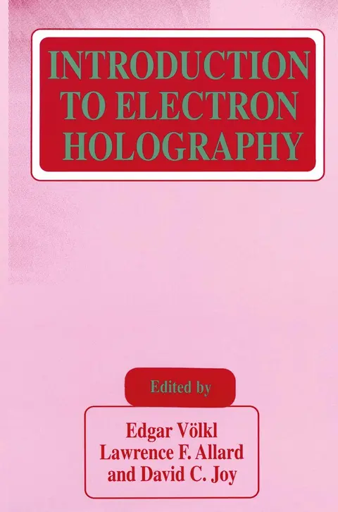 Cover of Introduction to Electron Holography
