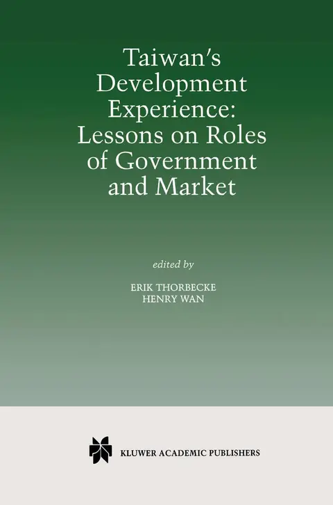 Cover of Taiwan’s Development Experience