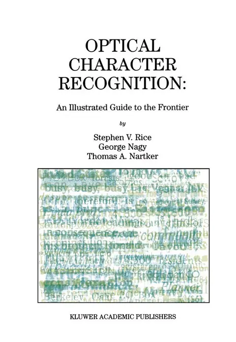 Cover of Optical Character Recognition