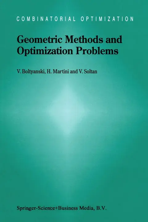 Cover of Geometric Methods and Optimization Problems