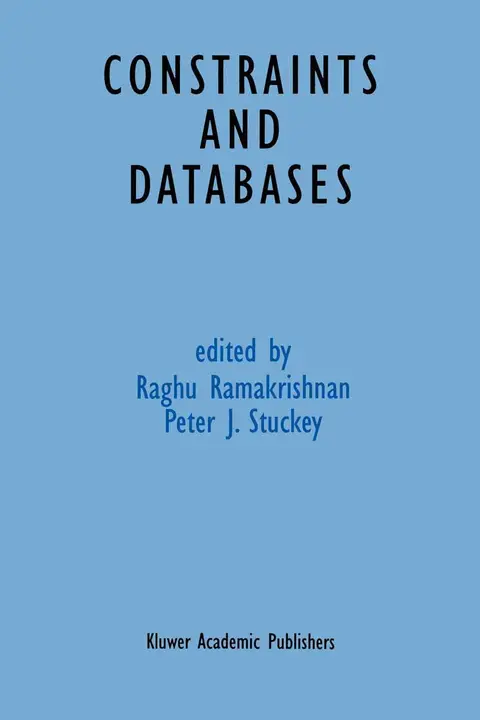 Cover of Constraints & Databases