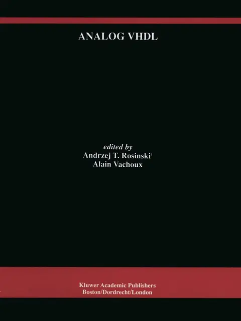 Cover of Analog VHDL
