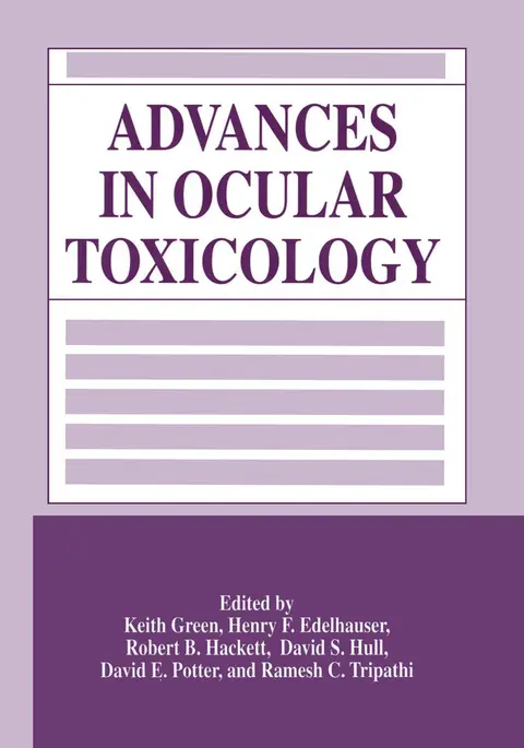 Cover of Advances in Ocular Toxicology