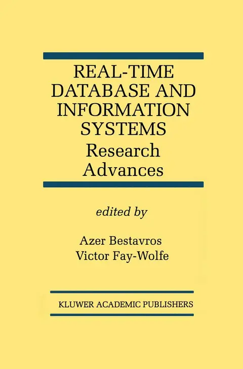 Cover of Real-Time Database and Information Systems