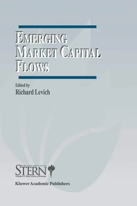Cover of Emerging Market Capital Flows