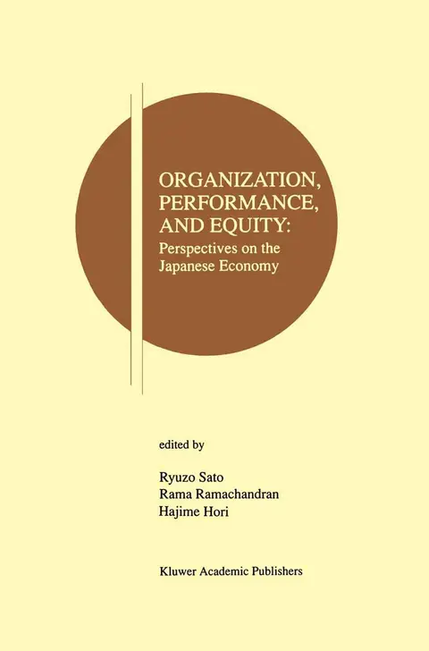 Cover of Organization, Performance and Equity