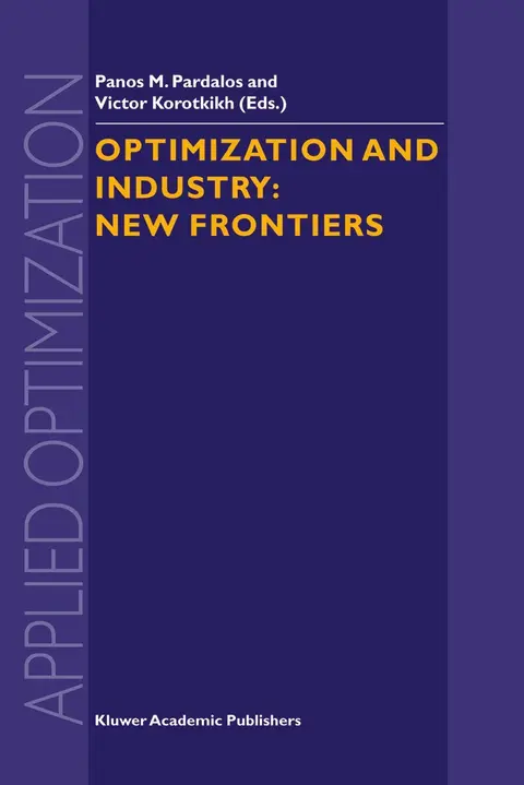 Cover of Optimization and Industry