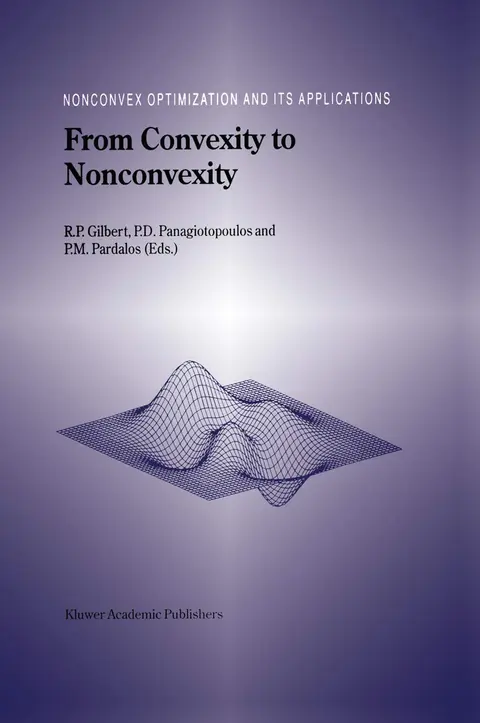 Cover of From Convexity to Nonconvexity