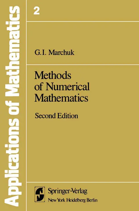 Cover of Methods of Numerical Mathematics