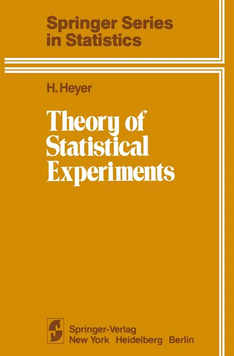 Cover of Theory of Statistical Experiments