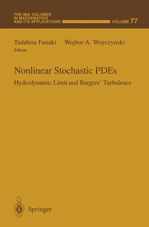Cover of Nonlinear Stochastic PDEs