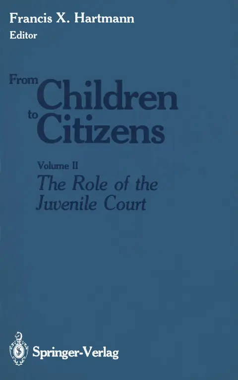Cover of From Children to Citizens