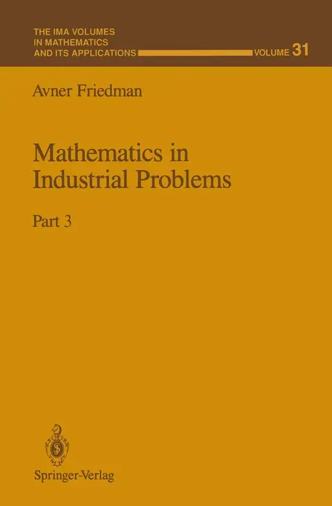 Cover of Mathematics in Industrial Problems