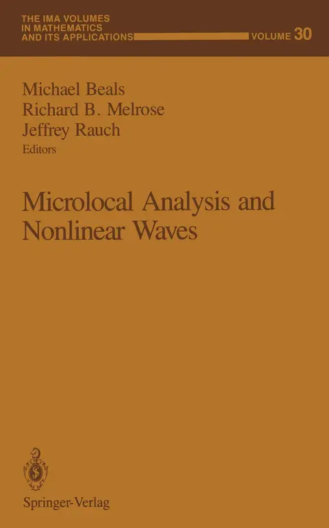 Cover of Microlocal Analysis and Nonlinear Waves