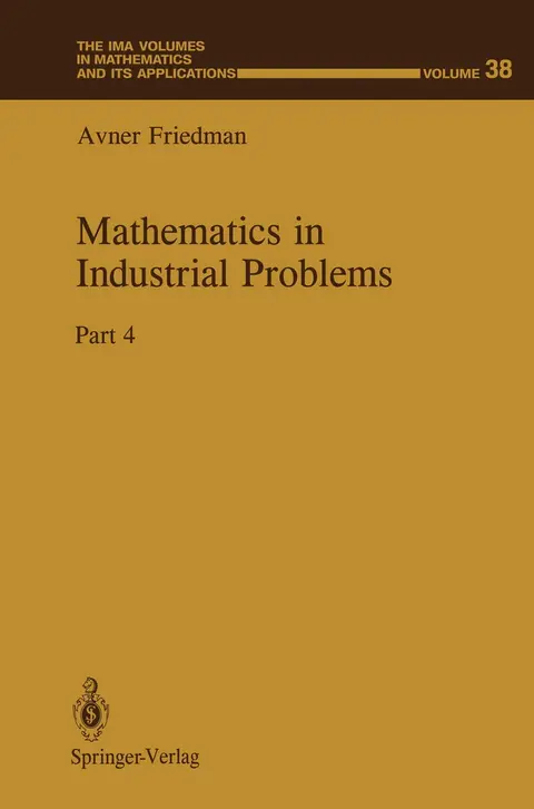 Cover of Mathematics in Industrial Problems