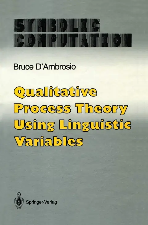 Cover of Qualitative Process Theory Using Linguistic Variables