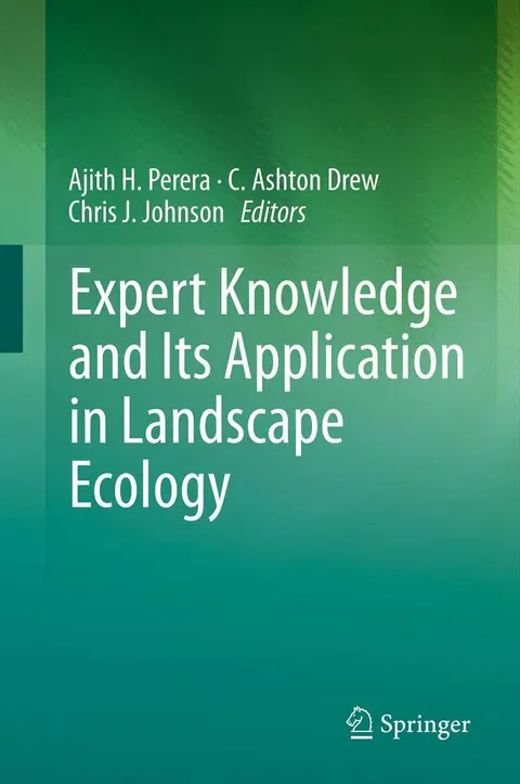 Cover of Expert Knowledge and Its Application in Landscape Ecology