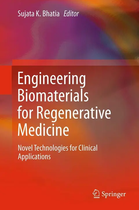 Cover of Engineering Biomaterials for Regenerative Medicine