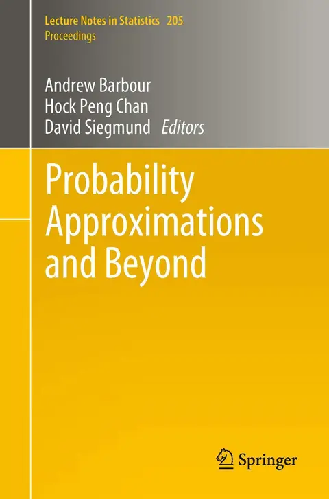 Cover of Probability Approximations and Beyond