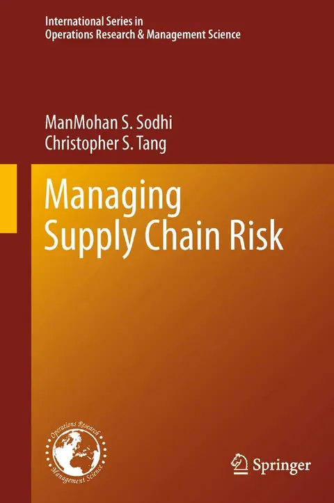 Cover of Managing Supply Chain Risk