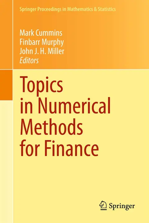 Cover of Topics in Numerical Methods for Finance