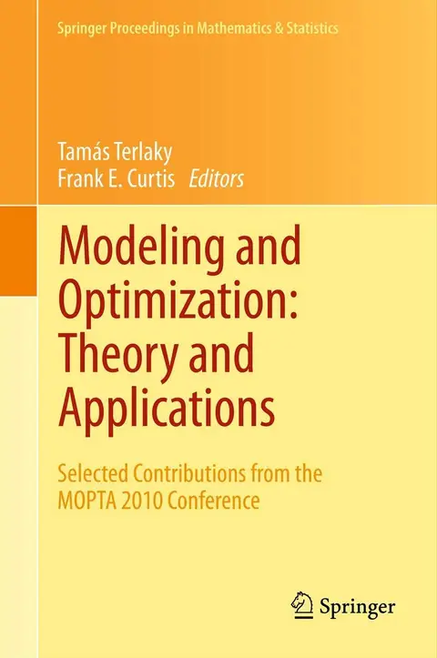 Cover of Modeling and Optimization