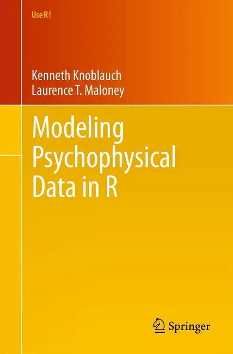 Cover of Modeling Psychophysical Data in R
