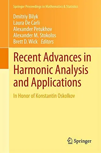 Cover of Recent Advances in Harmonic Analysis and Applications