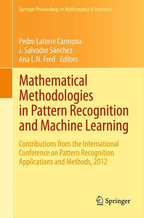 Cover of Mathematical Methodologies in Pattern Recognition and Machine Learning