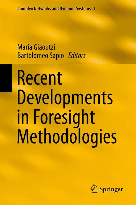 Cover of Recent Developments in Foresight Methodologies