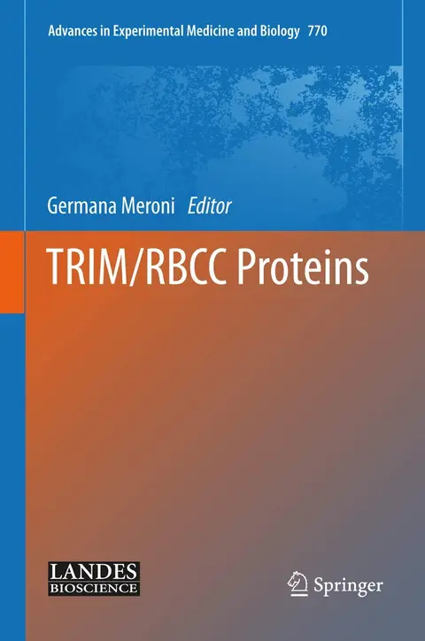 Cover of TRIM/RBCC Proteins