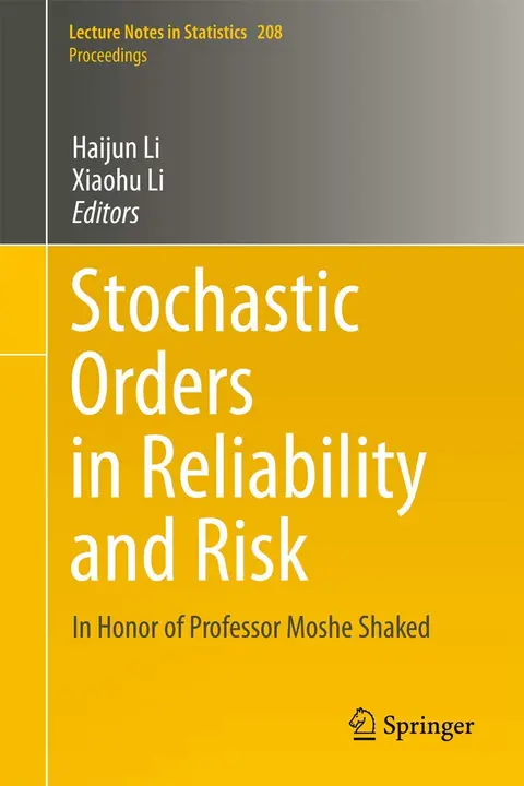Cover of Stochastic Orders in Reliability and Risk