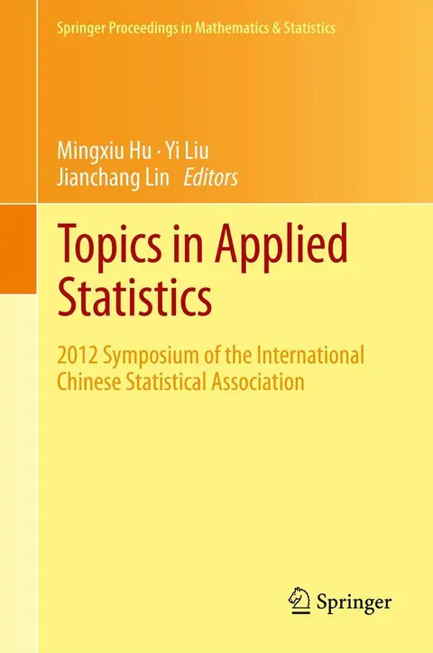 Cover of Topics in Applied Statistics