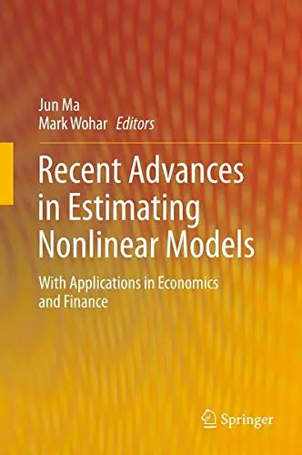 Cover of Recent Advances in Estimating Nonlinear Models