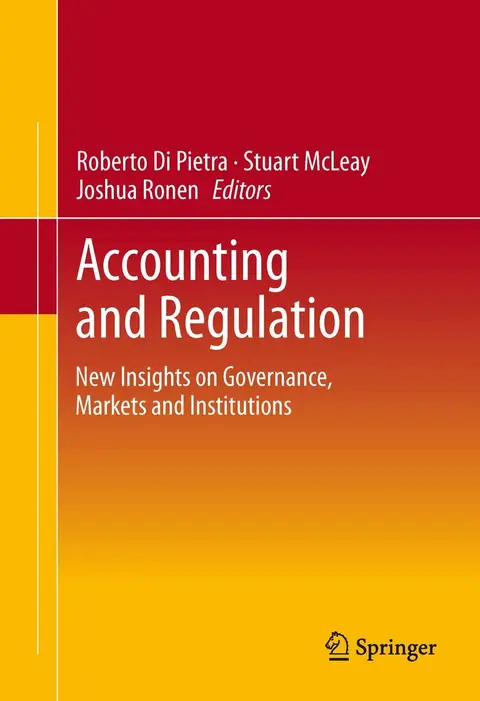 Cover of Accounting and Regulation