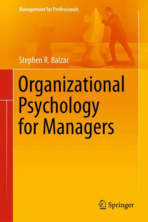 Cover of Organizational Psychology for Managers