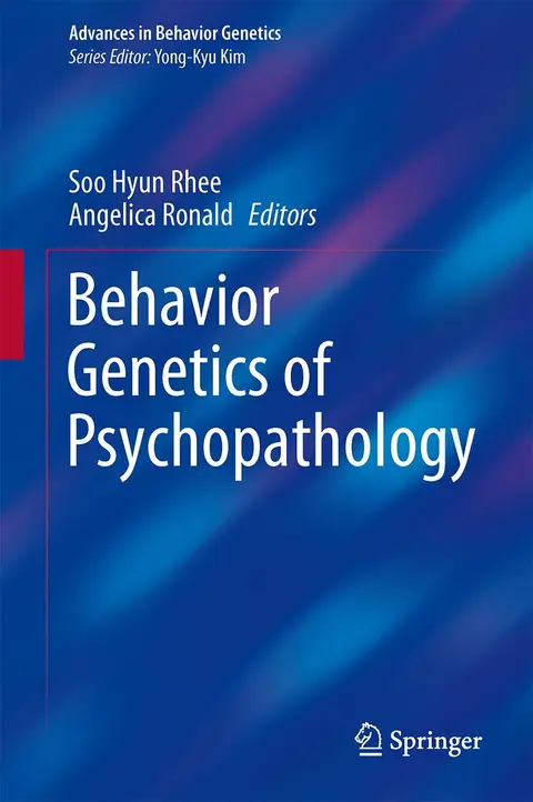 Cover of Behavior Genetics of Psychopathology