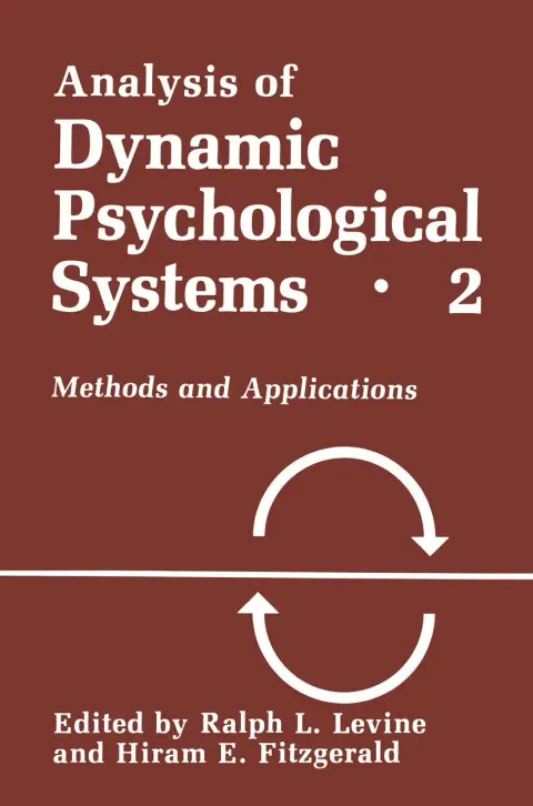 Cover of Analysis of Dynamic Psychological Systems