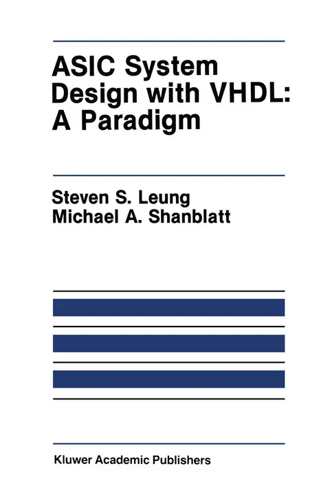 Cover of Asic System Design with Vhdl