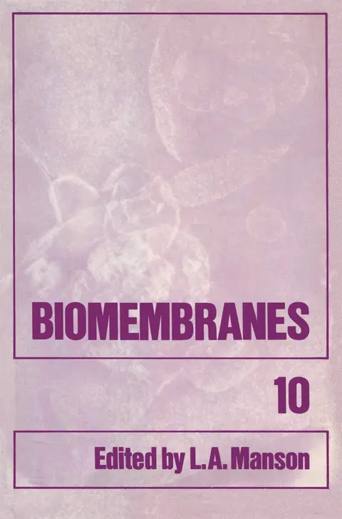 Cover of Biomembranes