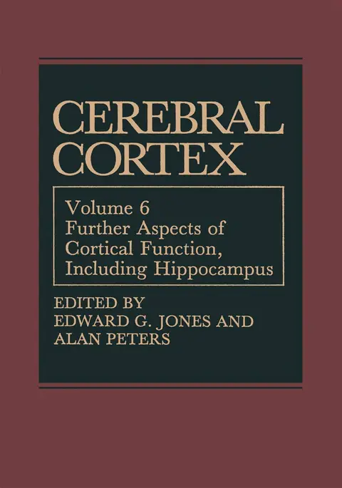 Cover of Cerebral Cortex
