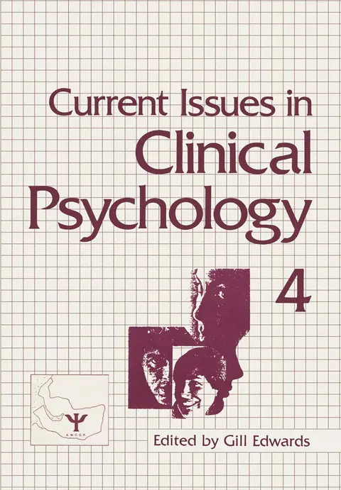 Cover of Current Issues in Clinical Psychology